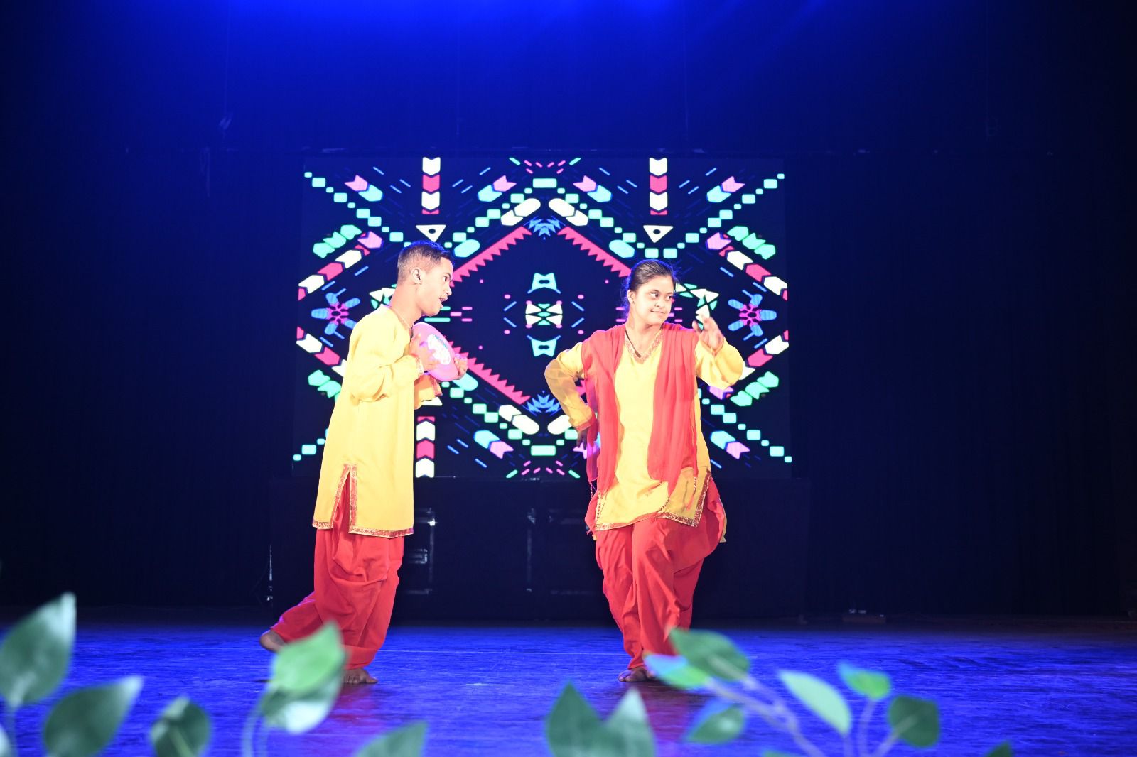 Volunteers at a charity drive