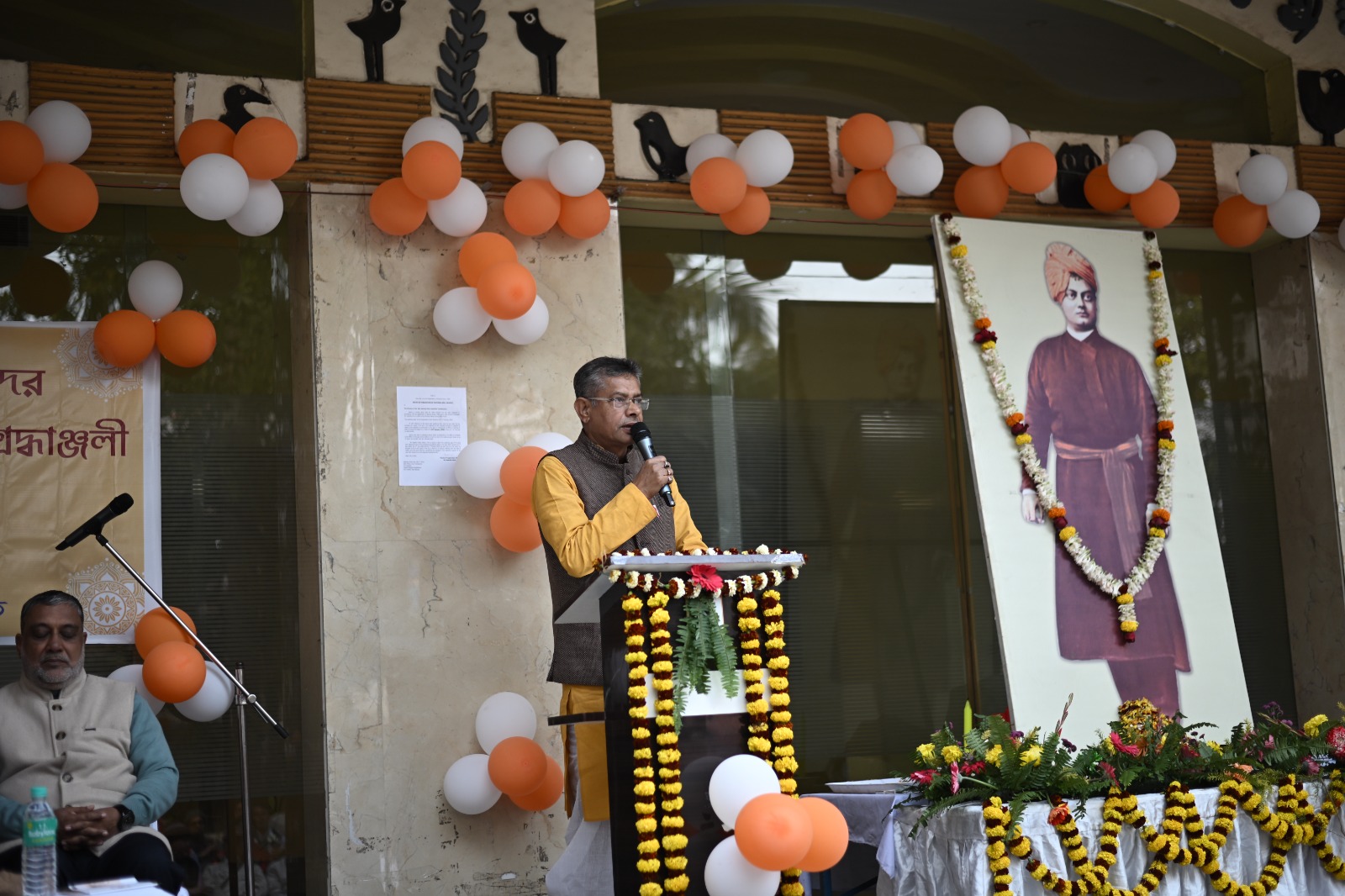 Volunteers at a charity drive