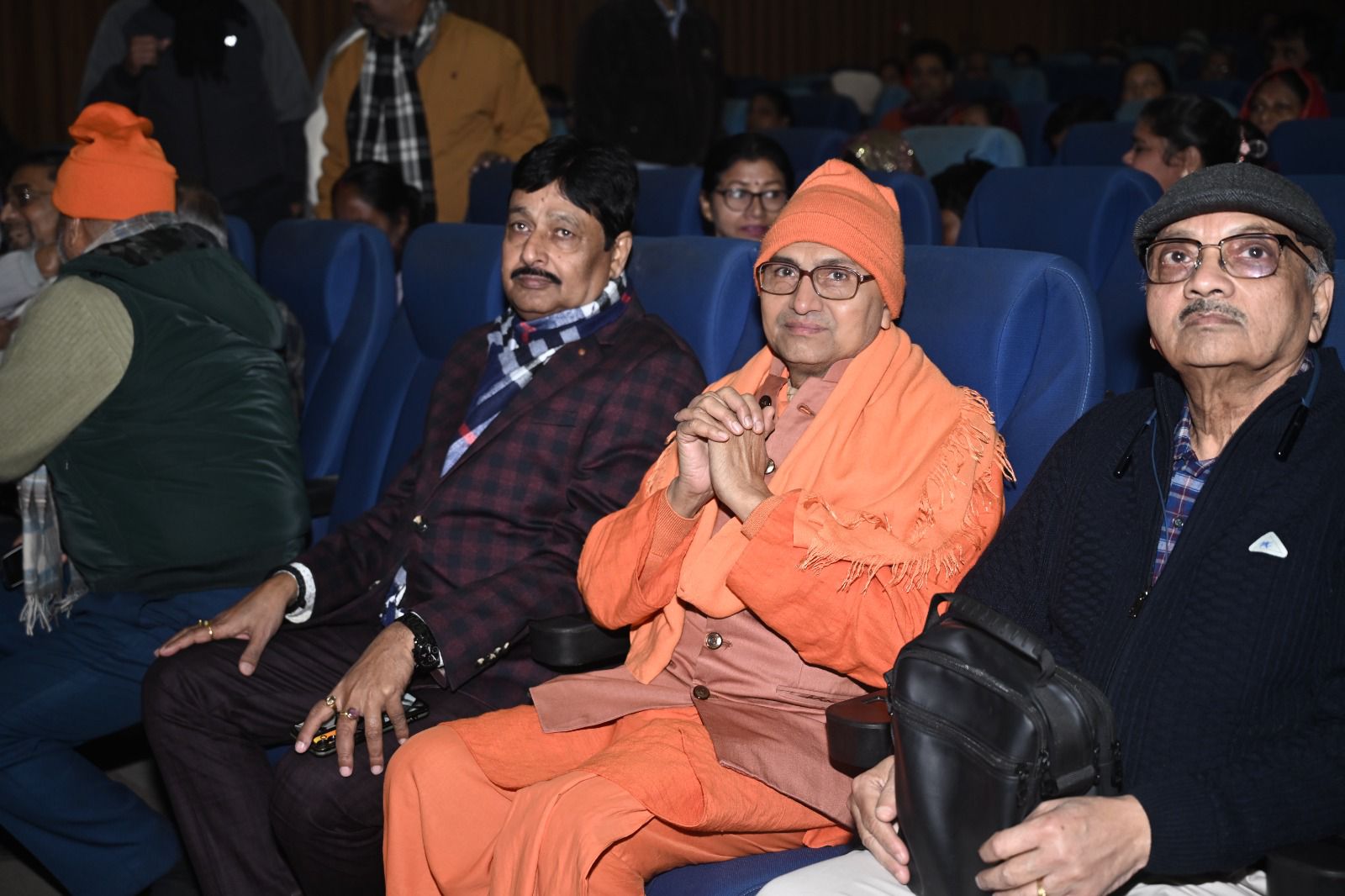 Volunteers at a charity drive