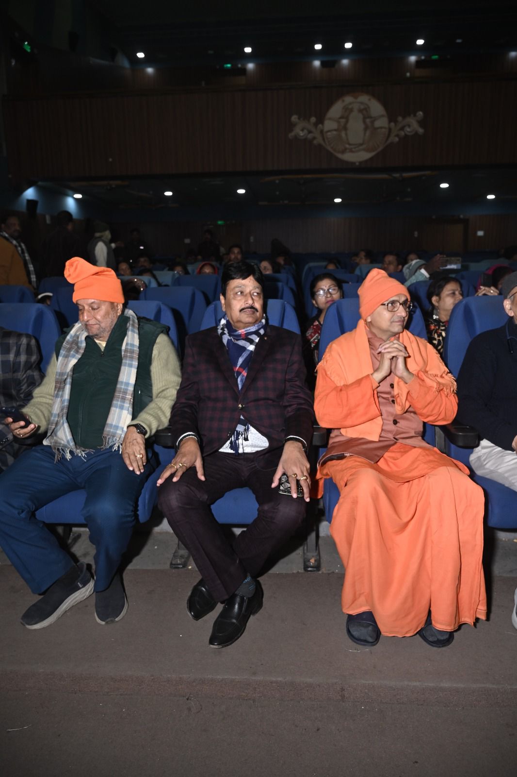 Volunteers at a charity drive