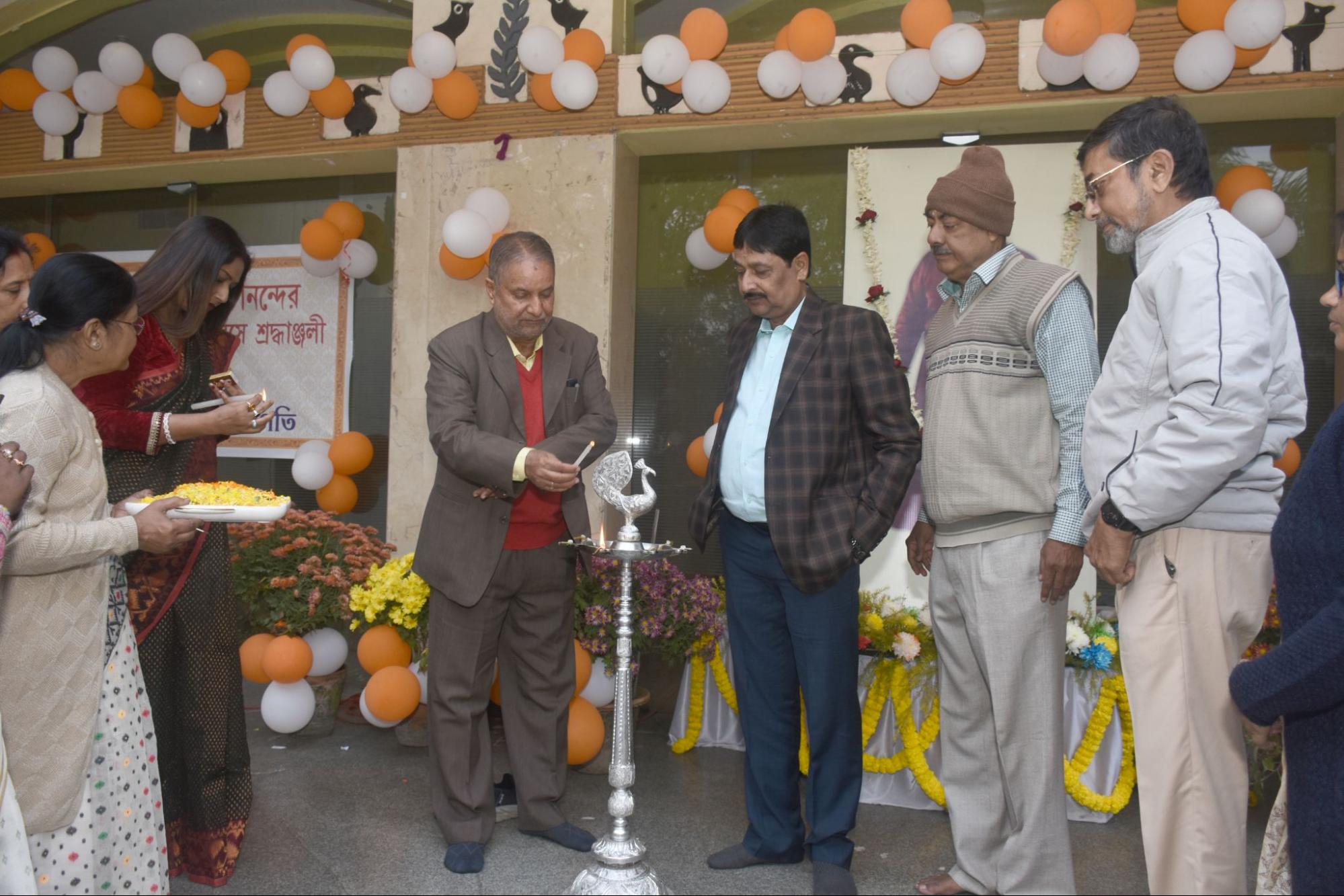 Volunteers at a charity drive